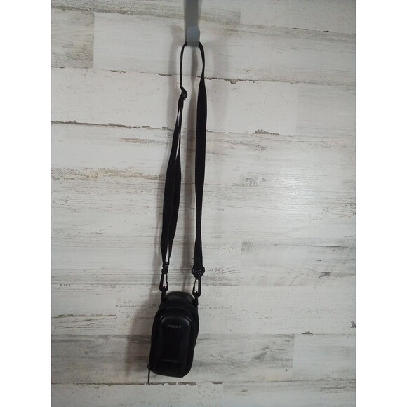 Sony Cyber Shot Small  Crossbody Camera Bag Great‎ Condition Lots Of Storage - Picture 2 of 13